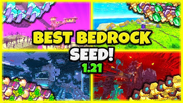 BEST SEED EVER!! In Minecraft Bedrock 1.21!