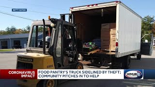 Food pantry's truck sidelined by theft
