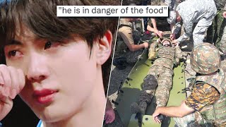 Member MISSING! Jin MAD Over His DEADLY ALLERGIC REACTION To Military Food! HYBE Words To Military!