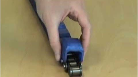 The easy way to replace a block in a Renold Klik-Top chain