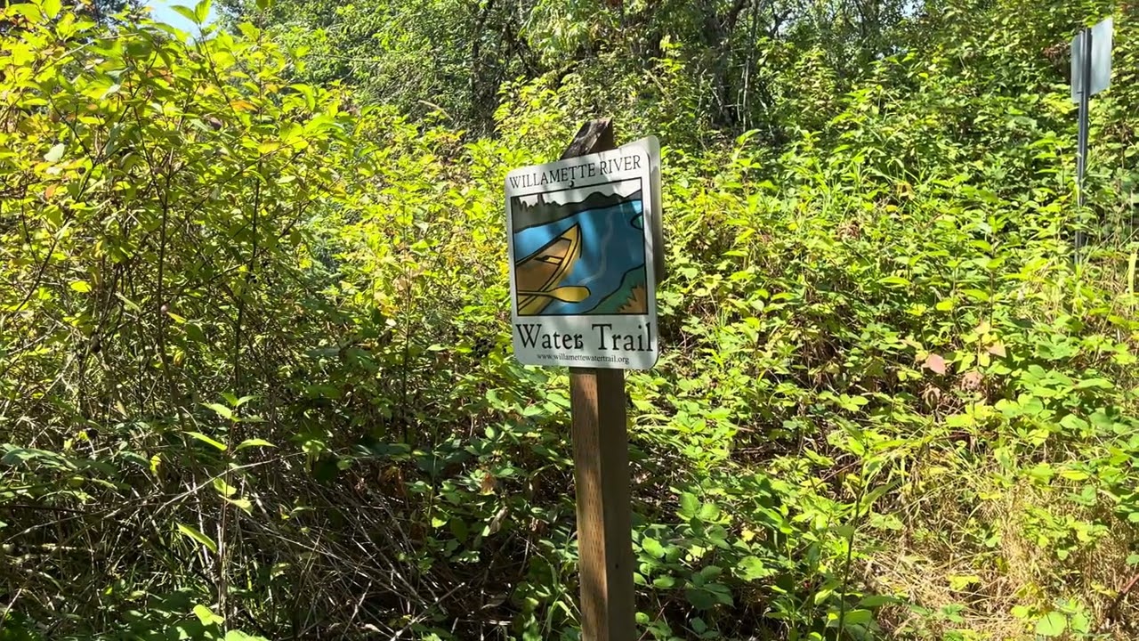 USA, West Linn, Oregon, August 2025, Tualatin River, Willamette Park, Non motorized Boat Launch