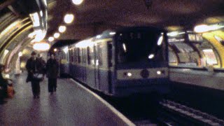 Paris 1977 - The Metro, France (silent film super 8mm)