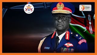 CDF Francis Ogolla killed in chopper crash, President Ruto announces