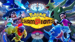 Pokémon Champions is now available on mobile devices!