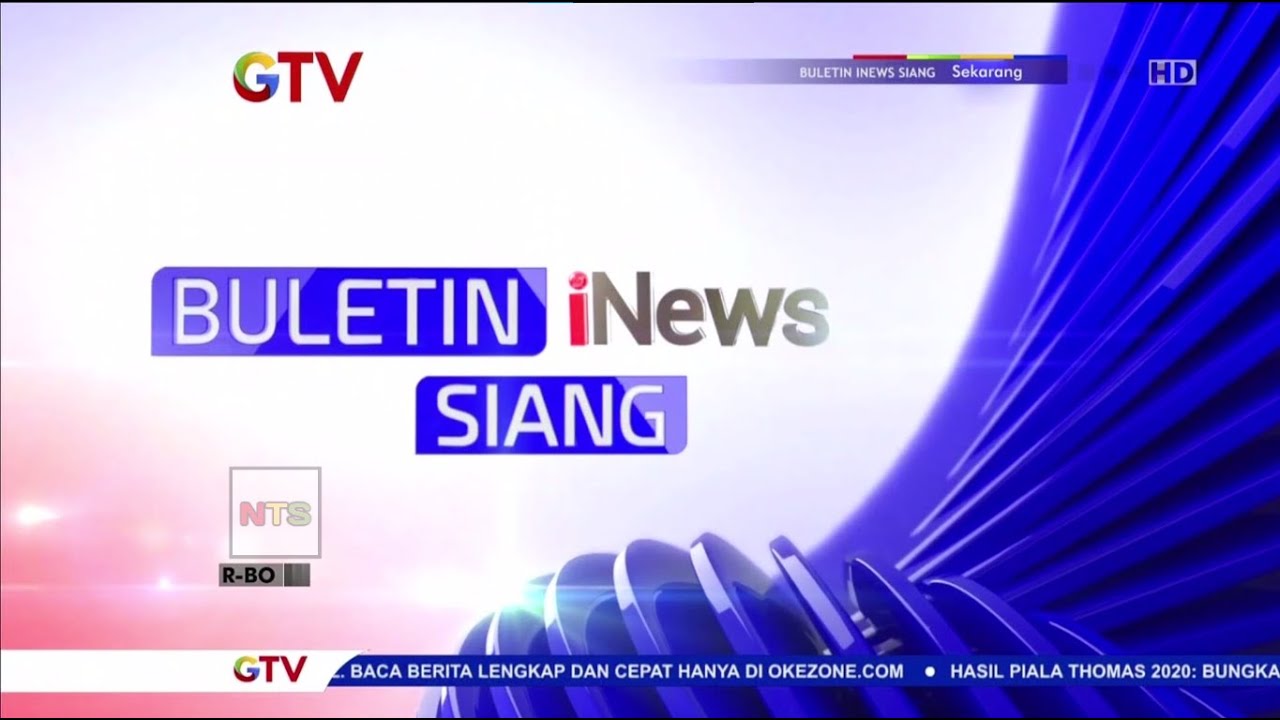 GTV HD - Pembukaan Buletin iNews Siang [17 Oktober 2021]