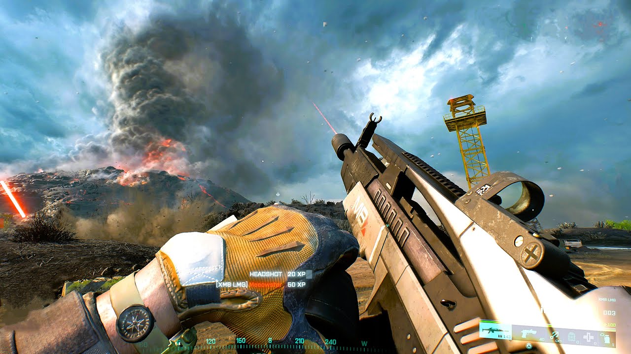 Battlefield 2042: XM8 LMG / Conquest Gameplay ( No Commentary ) - YouTube