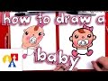 How To Draw Cartoon Baby Olivia