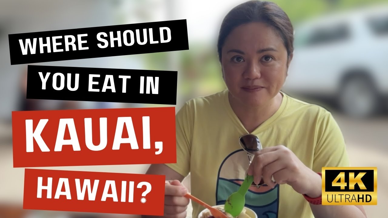 Где поесть на Кауаи, Гавайи? | Лучшие места | Фудтраки | 4K