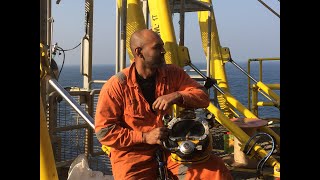Diving Task of Offshore works.