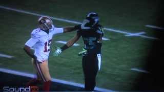 What Richard Sherman said to Michael Crabtree after the play