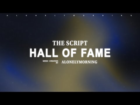 The Script, will.i.am - Hall Of Fame (Lyrics)