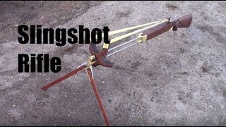 Slingshot Rifle
A brass and hardwood part everybody is invited to! Slingshot Rifle