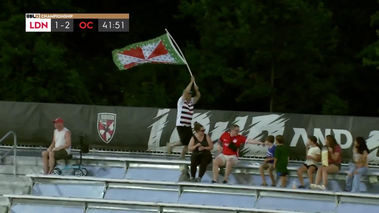Jackson Hopkins with a Goal vs. Orange County SC
