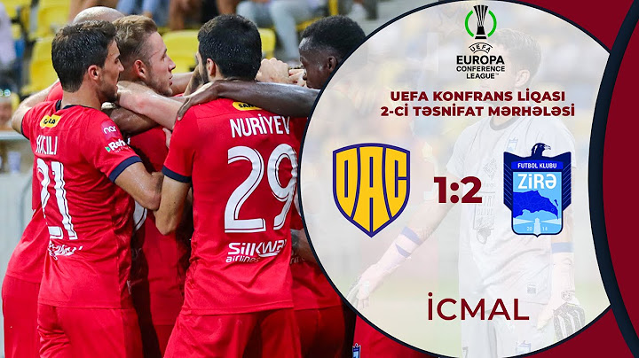 Dunayska Streda 1:2 Zirə | UEFA Konfrans Liqası, 2-ci təsnifat mərhələsi | İCMAL
