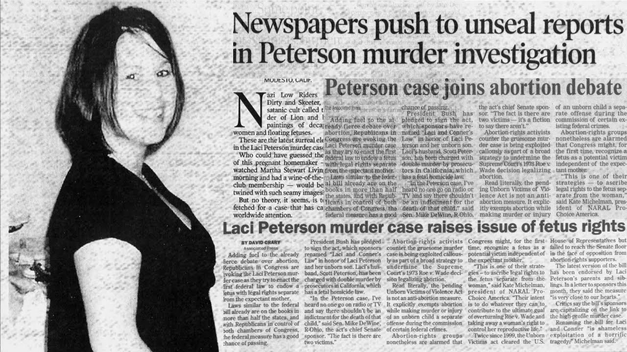 The Murder of Laci Peterson - YouTube