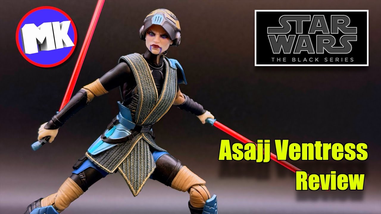 Давайте немного поговорим о фигурке Асажж Вентресс, охотницы за головами из серии Black Series.