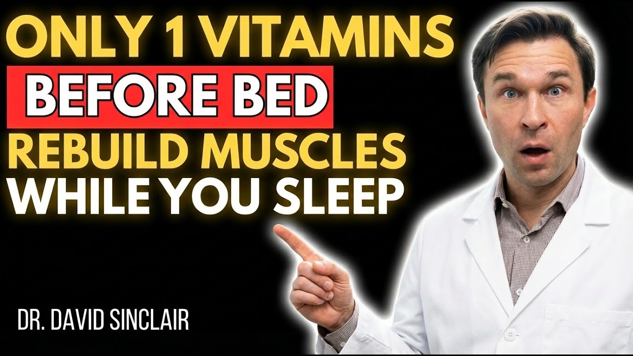 Boost Muscle While You Sleep – Take THIS Tonight | Dr. David Sinclair Explains