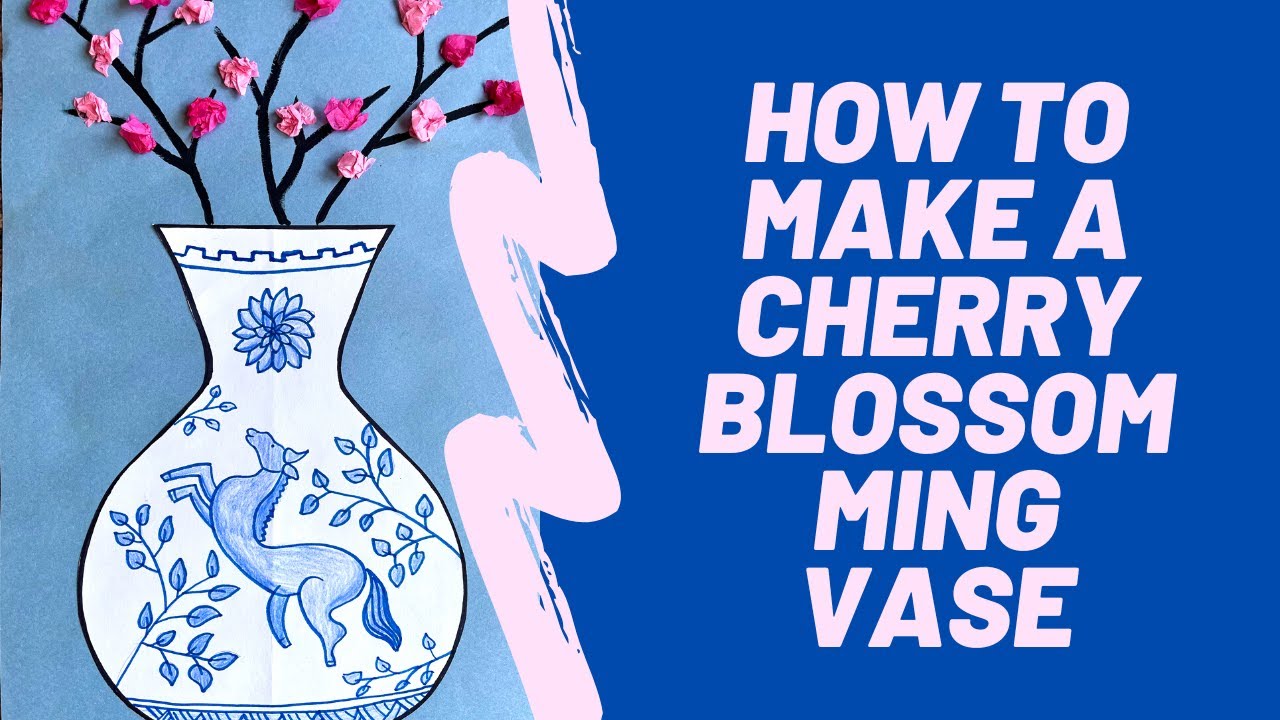 How to Make a Cherry Blossom Ming Vase - YouTube