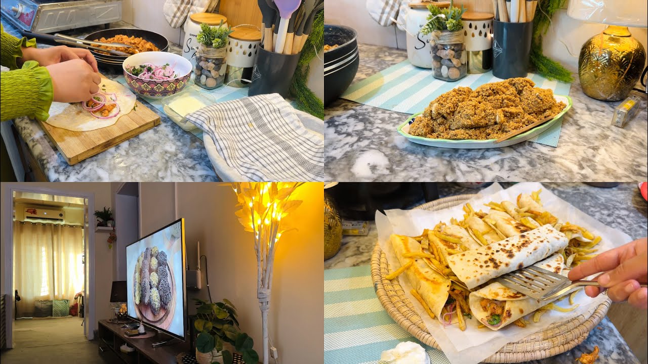 Pakistani Home Vlog | Winter Special Recipe | Homemade Chicken Shawarma