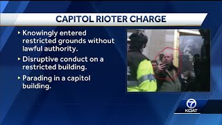 Farmington man charged for alleged role in US Capitol riot in January