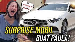 NEW CAR SURPRISE PRANK FOR PAULA!! WORKED ON BY BAIM FIRST!!