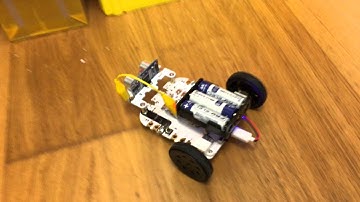 CrumbleBot with Static Distance Sensor