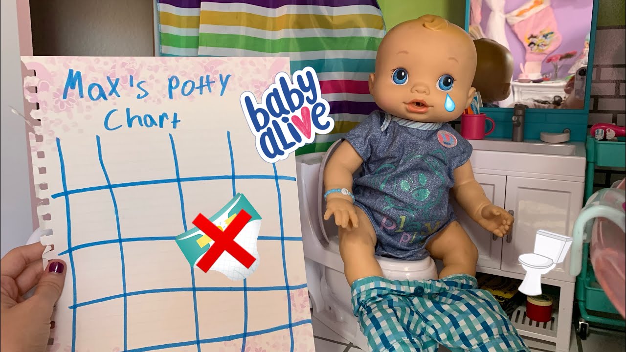 BABY ALIVE Max training Routine 🚽