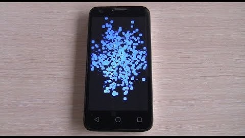 Alcatel PIXI boot animation