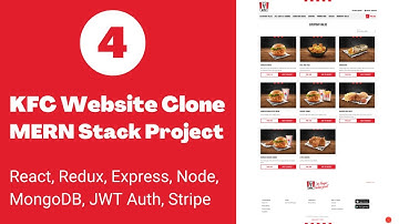 KFC Clone Complete MERN Stack Project (Part-4) | React, Redux, Formik, Yup, Node, Express, MongoDB