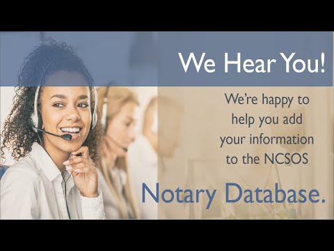 Notary Tutorial Video