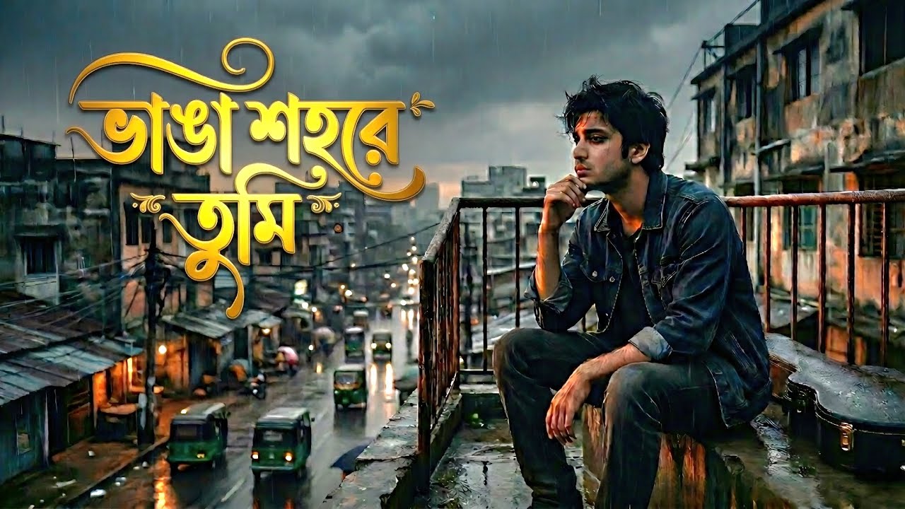 ভাঙা শহরে তুমি | Bhanga shohore tumi | Mind relaxing song | Bangla song | Romantic song | New song