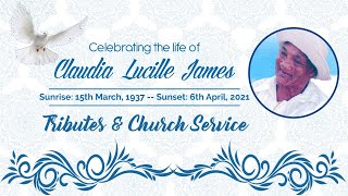 Home-Going Service of the late Claudia Lucille James Live! Church Service