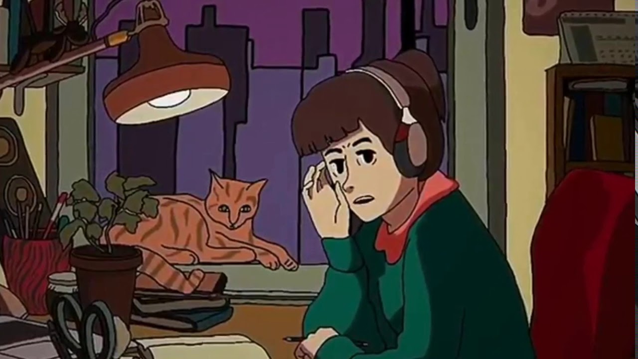 Deleted scene of lofi beats girl