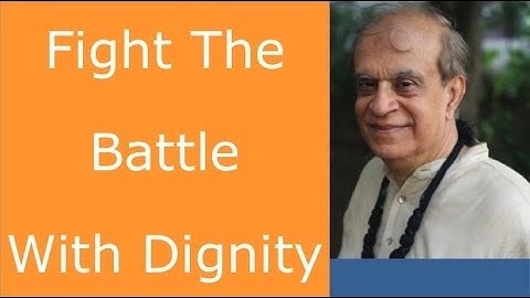 Fight the Battle with Dignity - Rajiv Malhotra