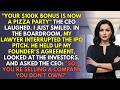 CEO Laughed About My Bonus. My Lawyer Killed His IPO. ♟️ |