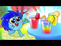 Rainbow Milkshake Song 🍹🧉😋 | Baby Zoo 😻🐨🐰🦁 Nursery Rhymes And Kids Songs  😻🐨🐰🦁