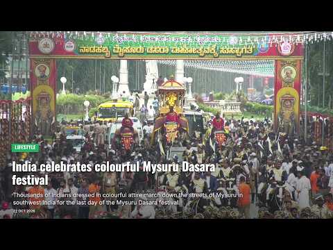India celebrates colourful Mysuru Dasara festival