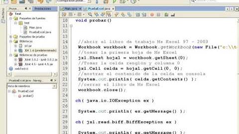 Oracle Netbeans: JAVA y Ms Excel, leer archivo y mostrar contenido celda