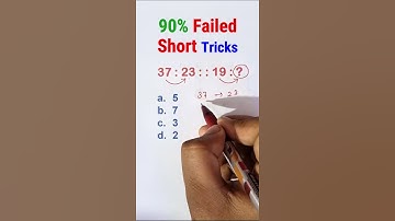Q.270 Number Analogy Reasoning Short Tricks | #reasoning short tricks #ssc #ssccgl #sscgd #sscchsl