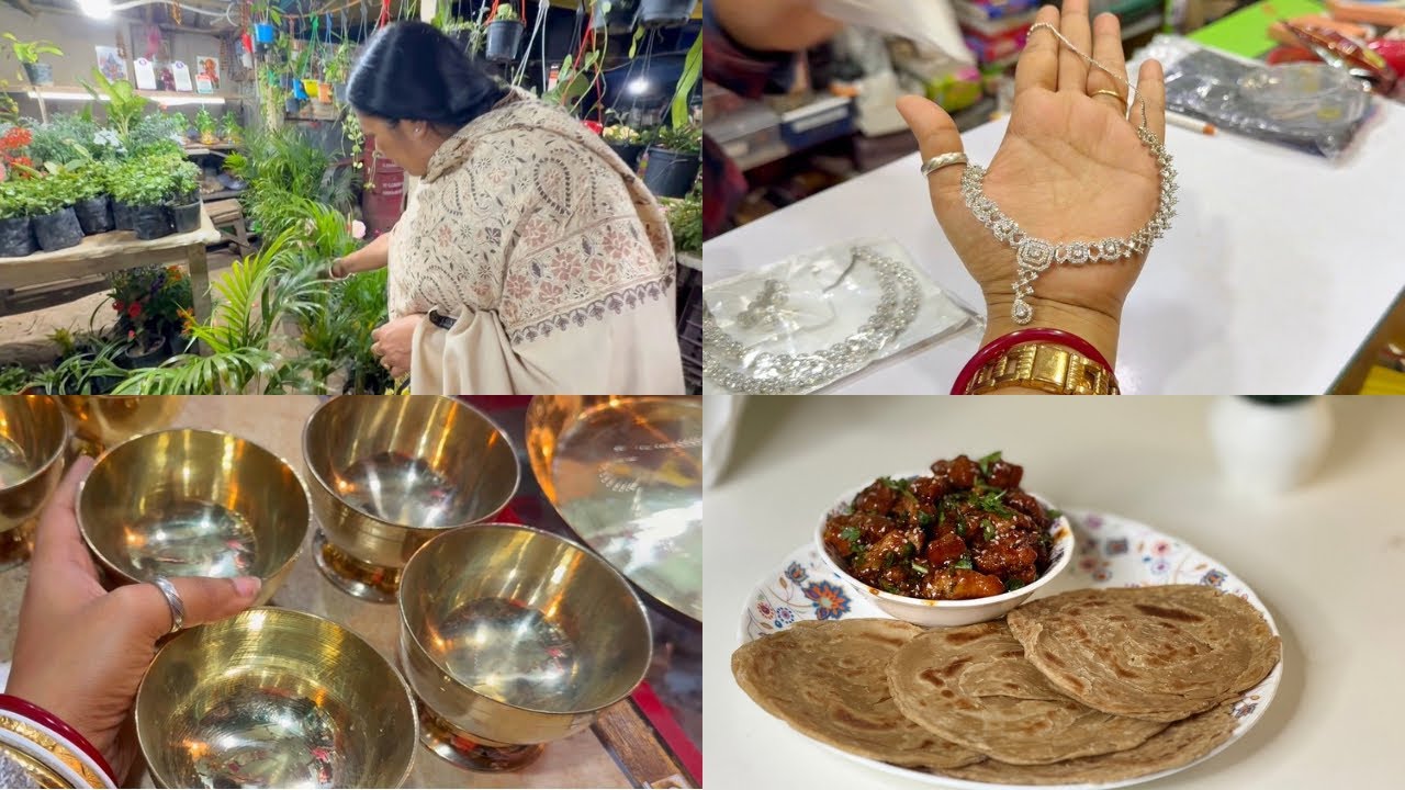 মামনির সাথে প্রচুর শপিং করলাম..Garlic Chicken বানালাম ডিনারে 