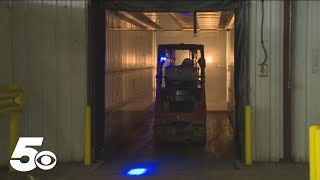 Walmart delivers generators to Rogers Street Department as workers continue to fix outages