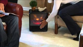 Duraflame1500W Small Portable Heater with Realistic Flame Effect with Rick Domeier