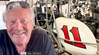 Catching Up With Steve Kinser at Knoxville; 11 Car Restoration Underway