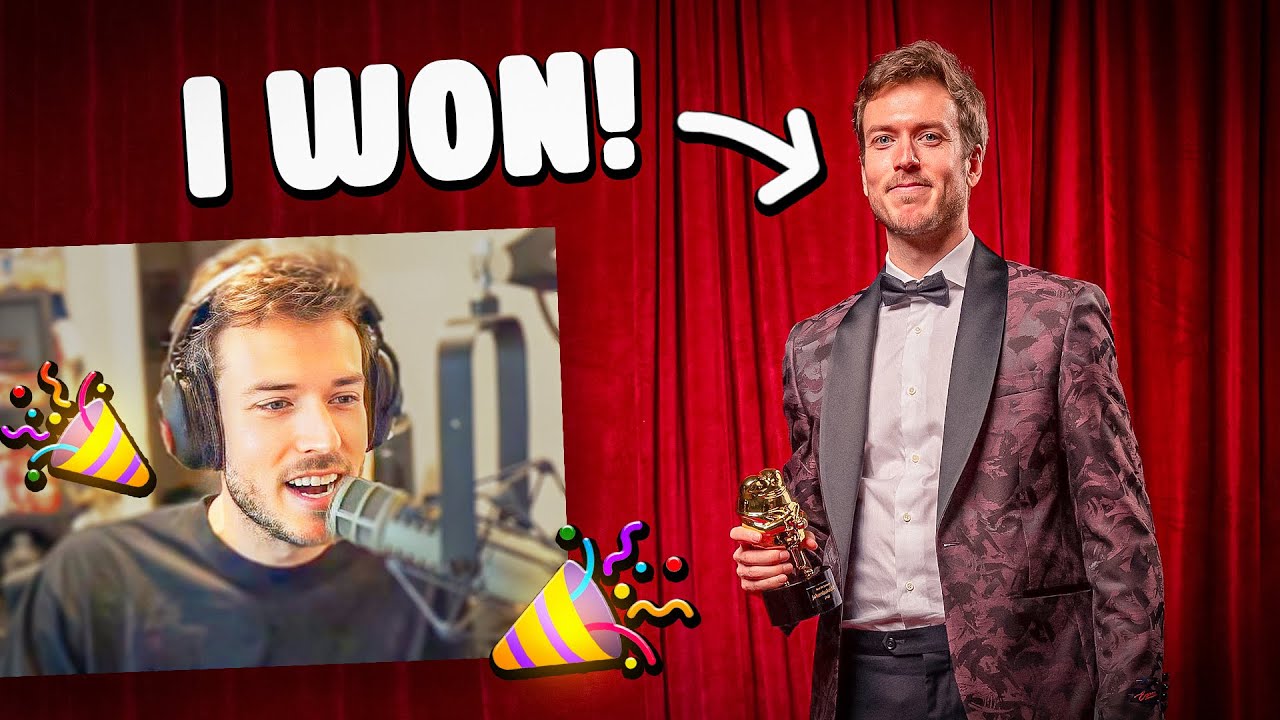 I WON BEST IRL STREAMER AT THE STREAMER AWARDS! YouTube