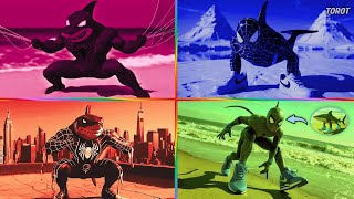➡️ PURPLE SPIDER ORCA 🆚 BLUE SPIDER ORCA 🆚 RED SPIDER ORCA 🆚 GREEN SPIDER MAN