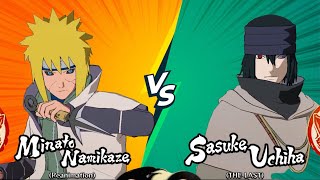 ᴴᴰ Minato Namikaze : 4th Hokage vs Sasuke The Last (Com vs Com) Naruto Ultimate Ninja Storm 4 #nuns4
