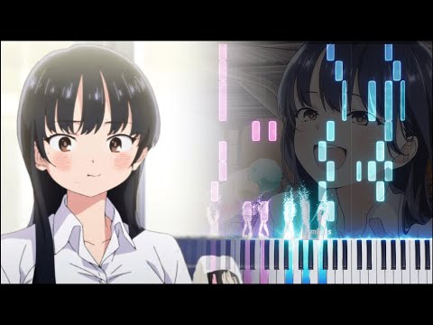 Boku no Kokoro no Yabai Yatsu OP 『Shayou 斜陽』Yorushika || Piano Cover