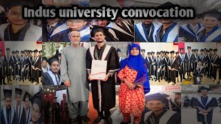 Indus university convocation 2024🎓😁 || fall 13th || Indus university Function signature