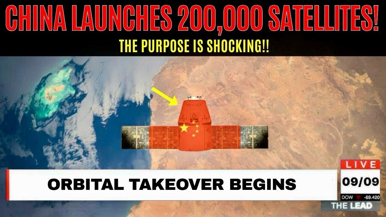 China Files for 200,000 Satellites — Here’s What It Really Means?!
