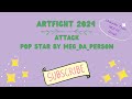 ArtFight 2024: Attack - Pop Star (MLP OC)